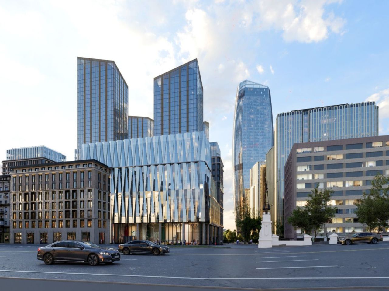 фасад дома, здание по адресу г Москва, ул 1-я Ямского Поля, д 10А